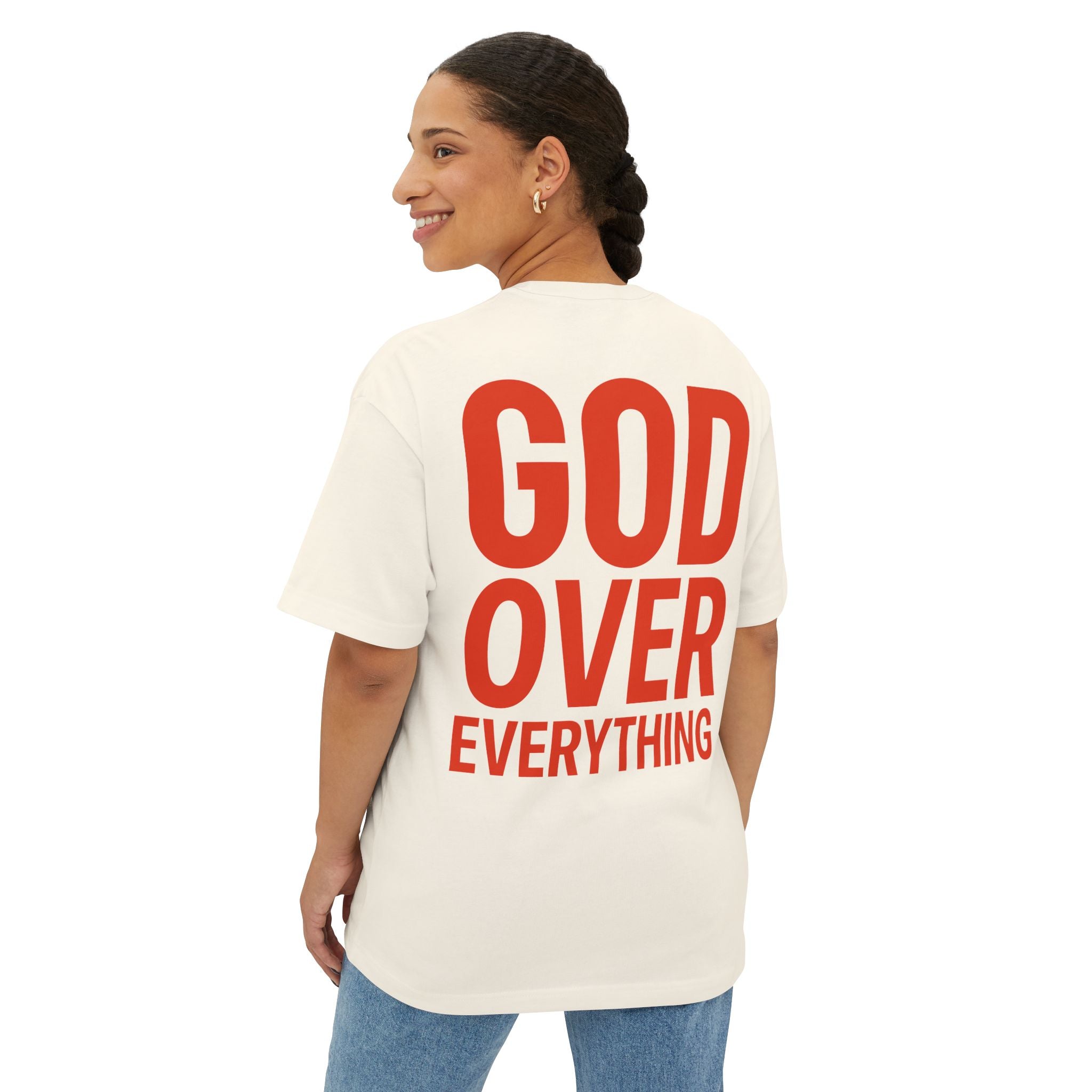 God Over Everything Alpha and Omega Tee