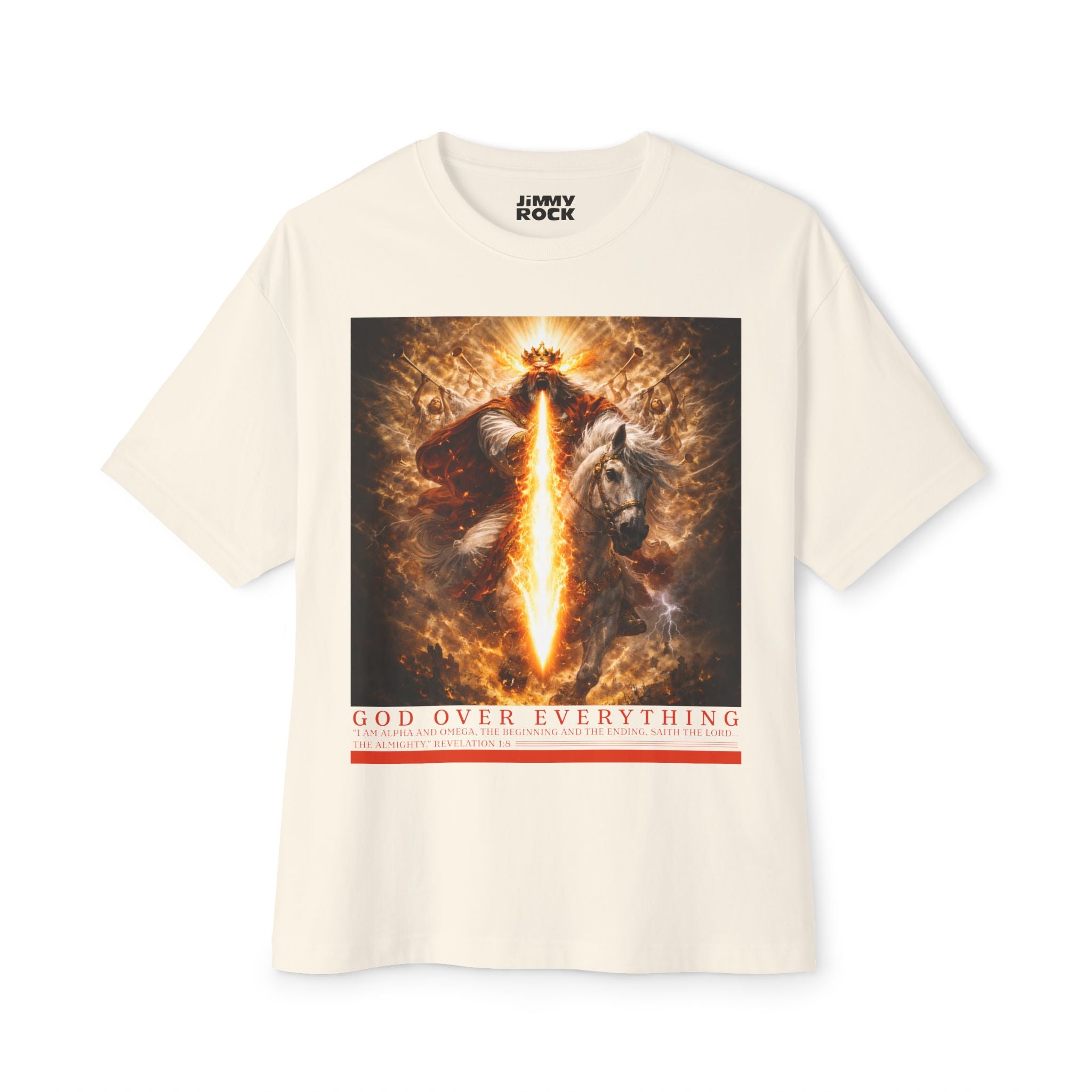 God Over Everything Alpha and Omega Tee