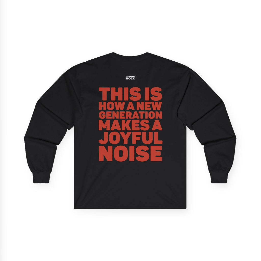 IYKYK Joyful Noise Long Sleeve Tee — Angelic DJ