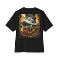 "Devil Under My Feet" — Sneaker Crushing Snake Design (Back Print)