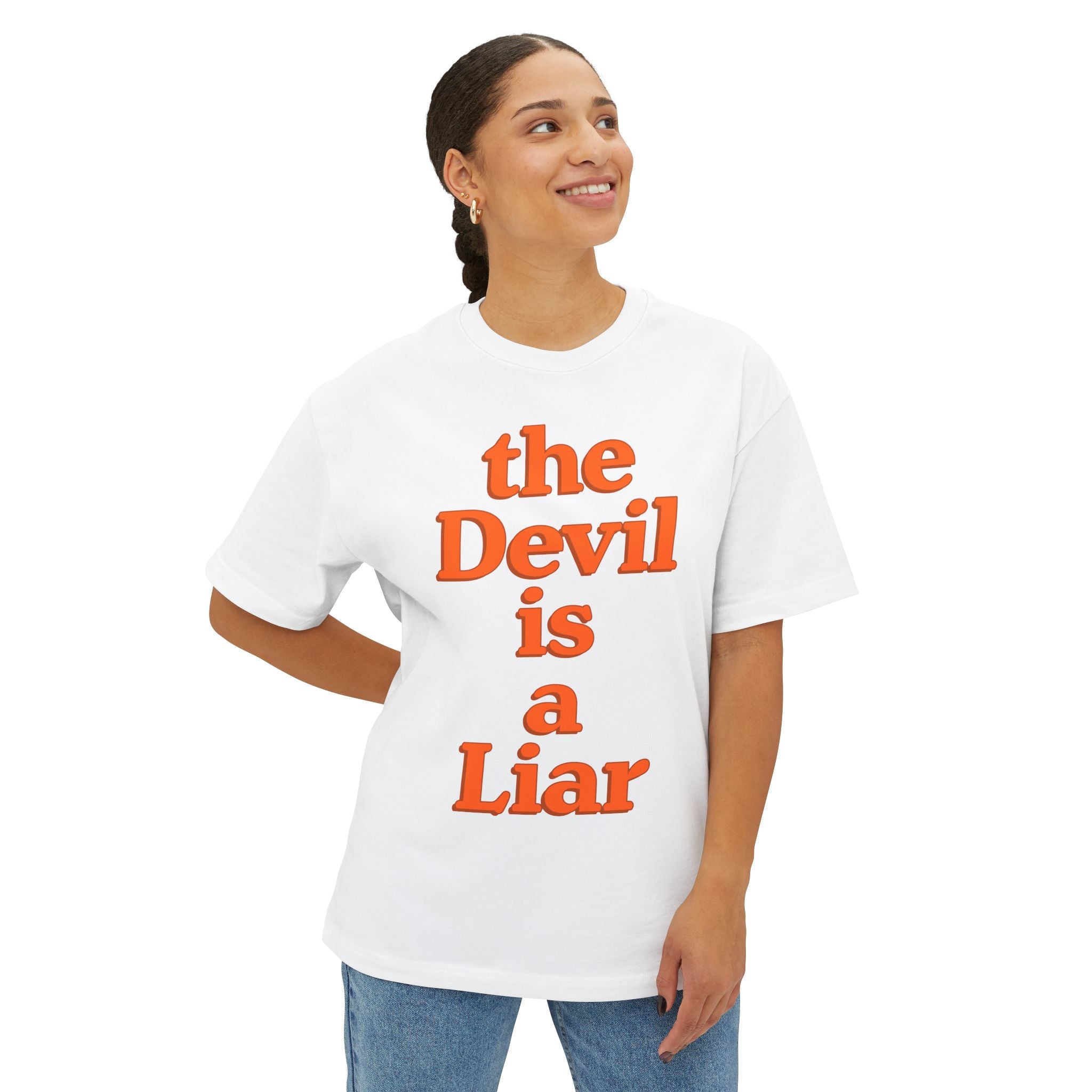 Graphic Tee — “the Devil is a Liar” / Back: “Hell can’t have Me”