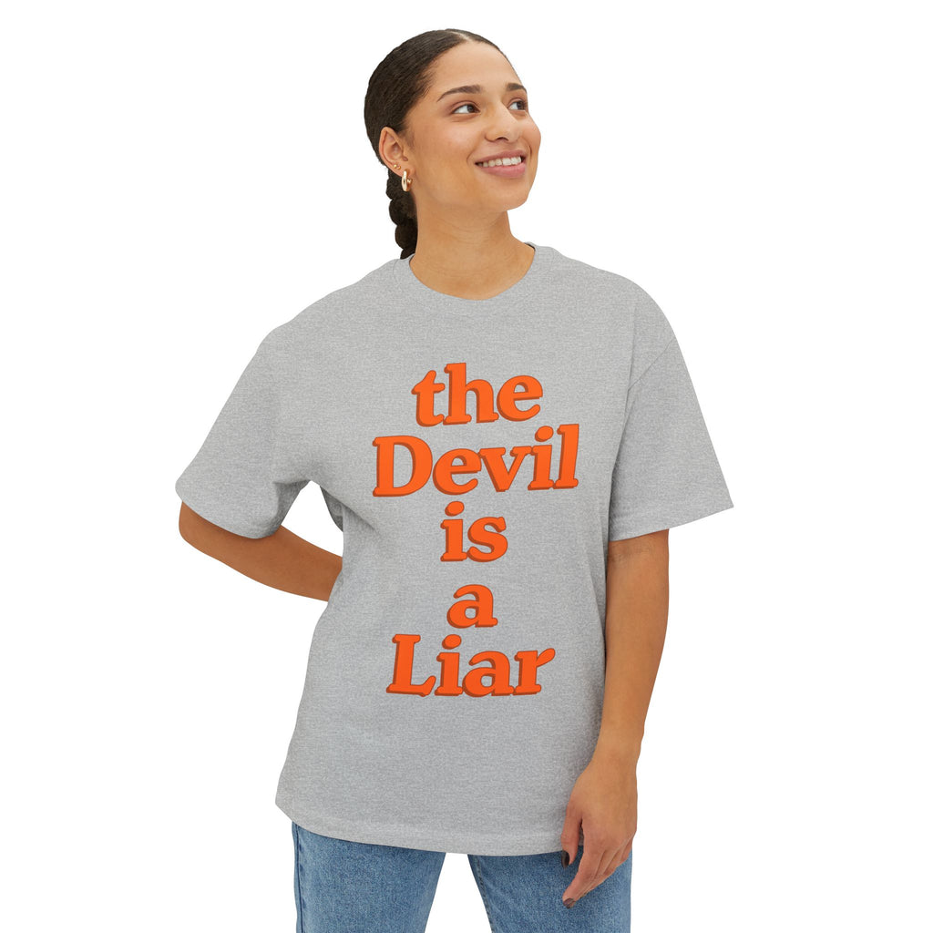 Graphic Tee — “the Devil is a Liar” / Back: “Hell can’t have Me”