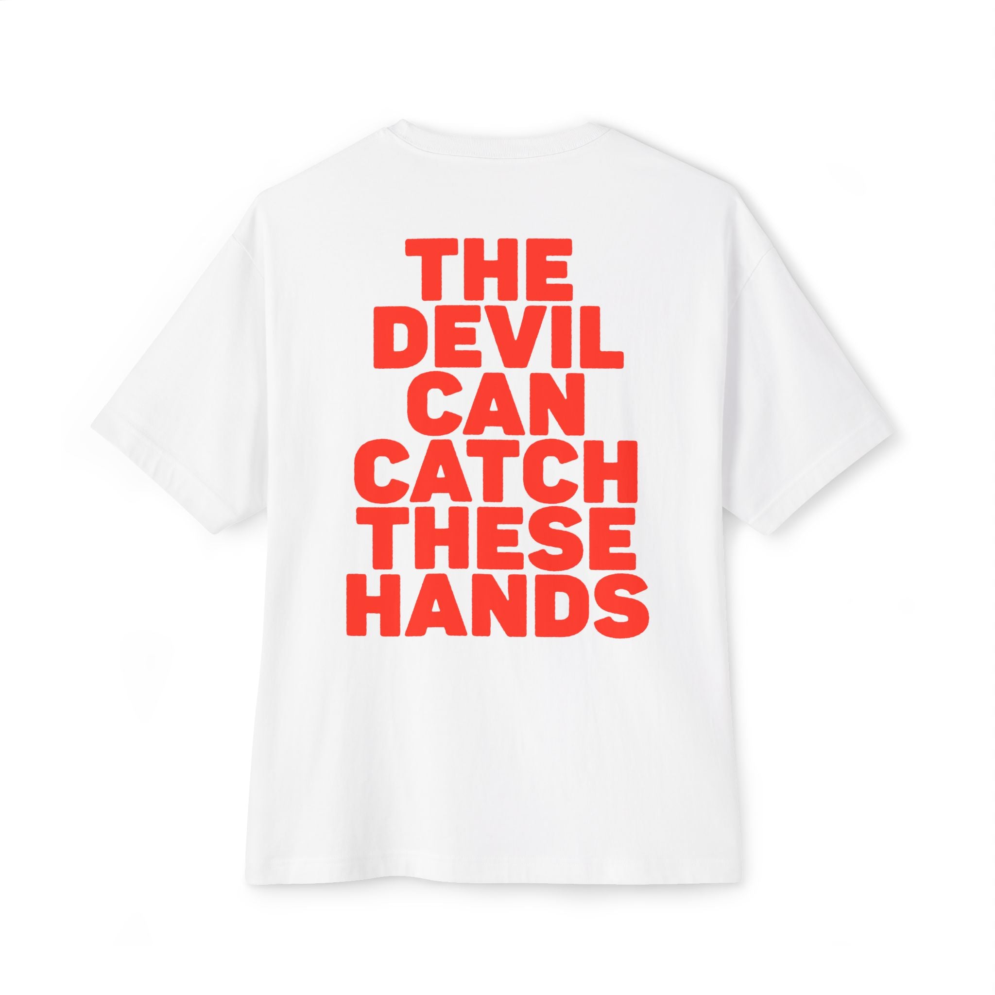 Boxer Punching Devil tee | The Devil Can Catch These Hands graphic tee