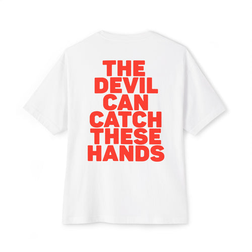 Boxer Punching Devil tee | The Devil Can Catch These Hands graphic tee
