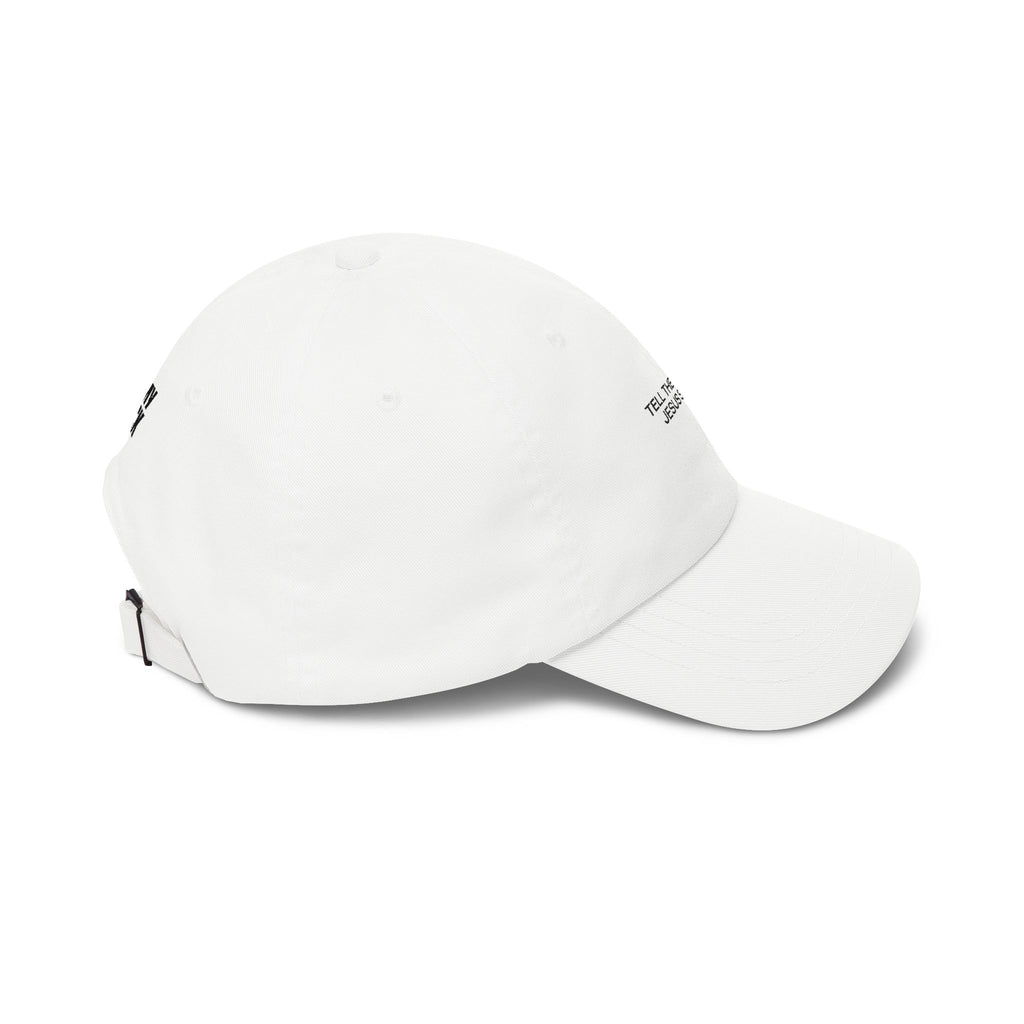 'Tell The World Jesus Saves' Embroidered Dad Hat